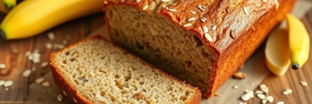 Fit chlebek bananowy – przepis na zdrową przekąskę bez cukru