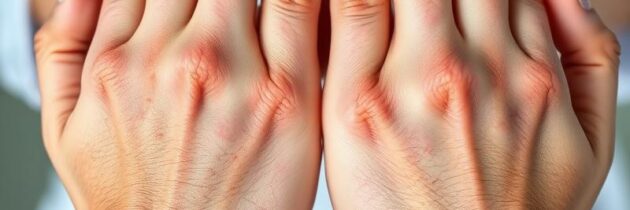 Potnica i twarde krostki na dłoniach – objawy, przyczyny i leczenie