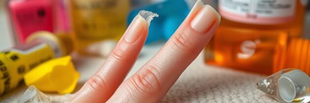 Trudne Łamliwe paznokcie