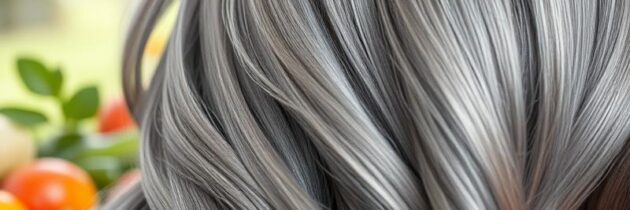 Siwe włosy: przyczyny, pielęgnacja i zdrowa dieta