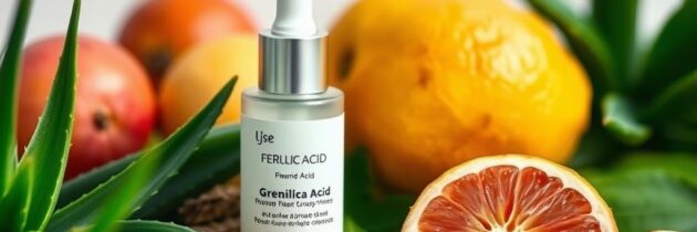 Kwas ferulowy z czym łączyć, by wzmocnić działanie i uniknąć podrażnień w pielęgnacji skóry