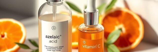 Kwas azelainowy i witamina C w pielęgnacji: jak bezpiecznie łączyć dla skutecznej ochrony i rozjaśnienia skóry