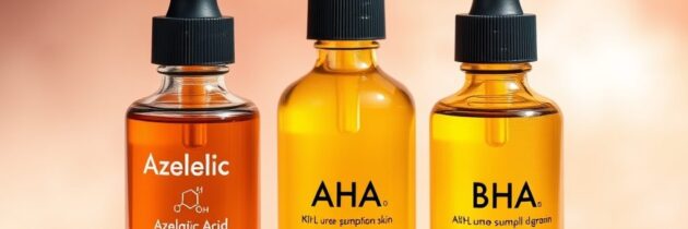 Kwas azelainowy, AHA czy BHA: jak wybrać kwas do pielęgnacji skóry z trądzikiem i przebarwieniami bez nadmiernych podrażnień